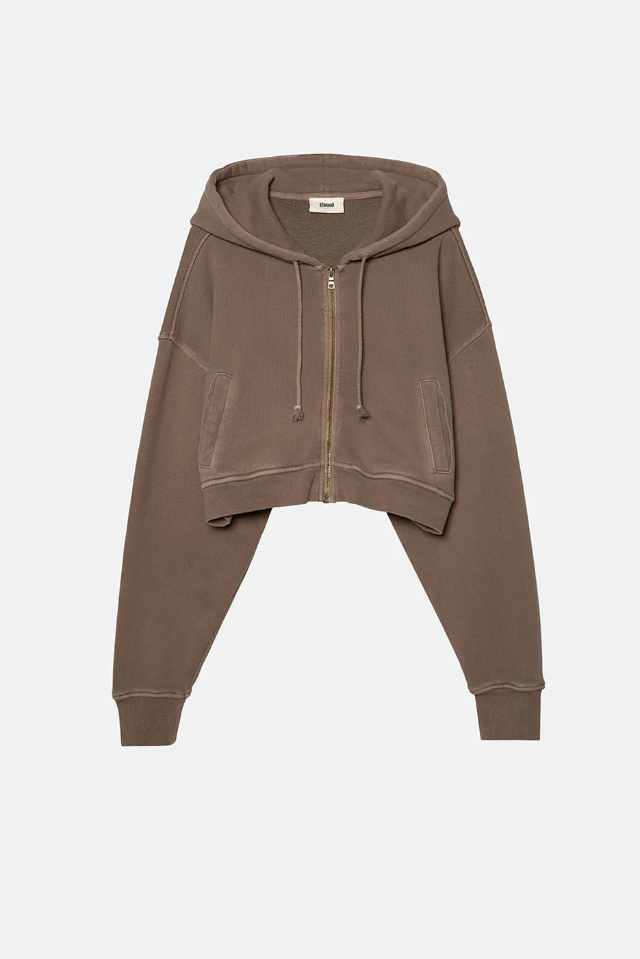 BABYDOLL CROP ZIP HOODIE 2.0