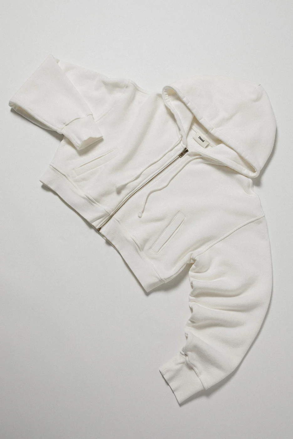 BABYDOLL CROP ZIP HOODIE 2.0