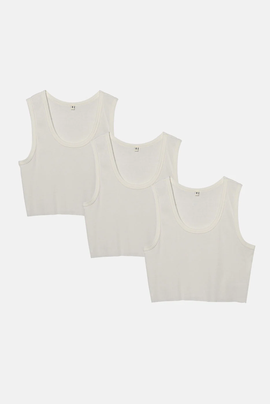 MALIBU CROP TANK 3 PACK