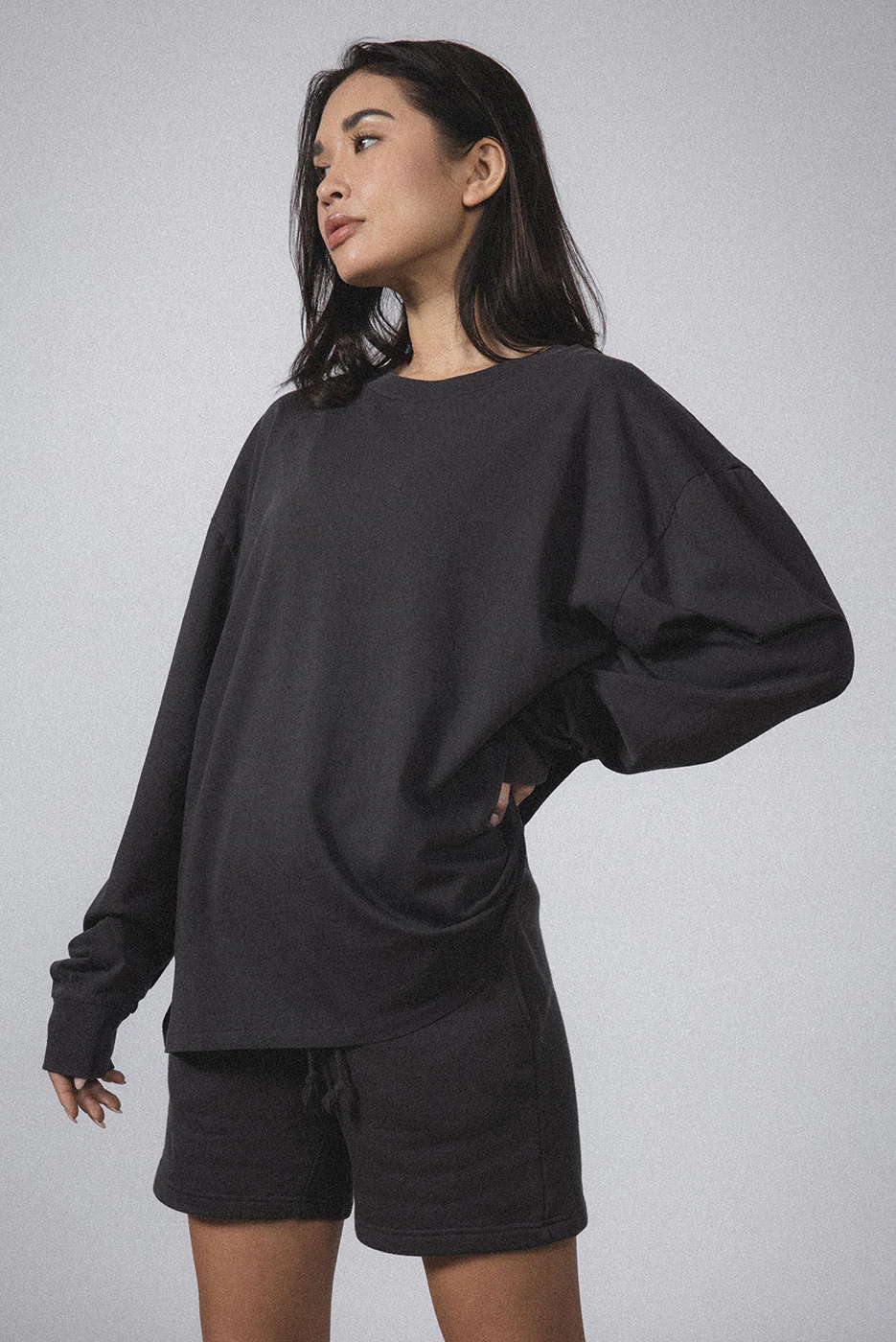 OVERSIZED CORE LS TEE