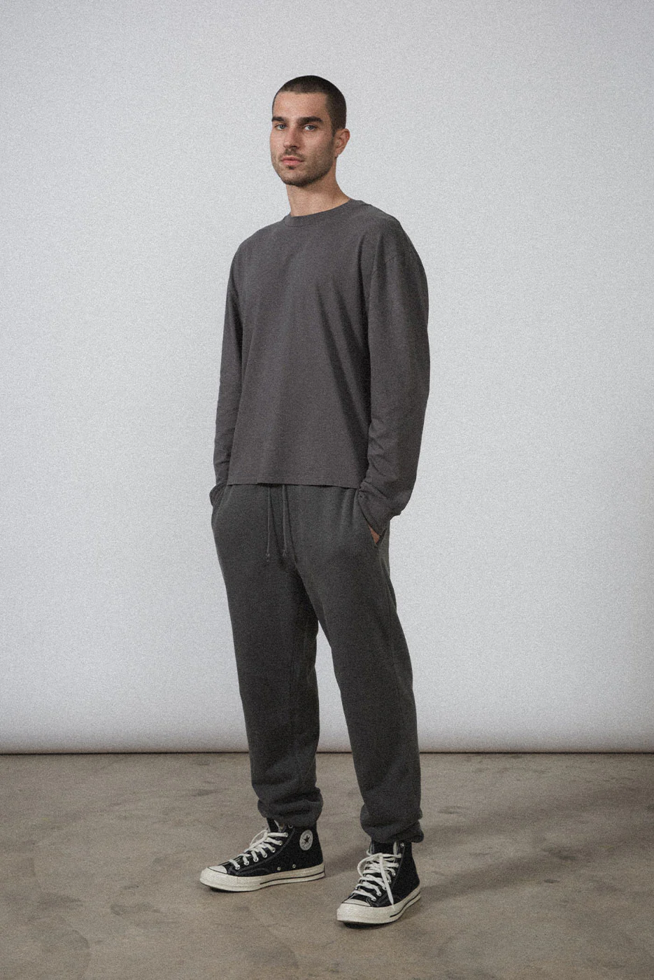 OVERSIZED CORE LS TEE