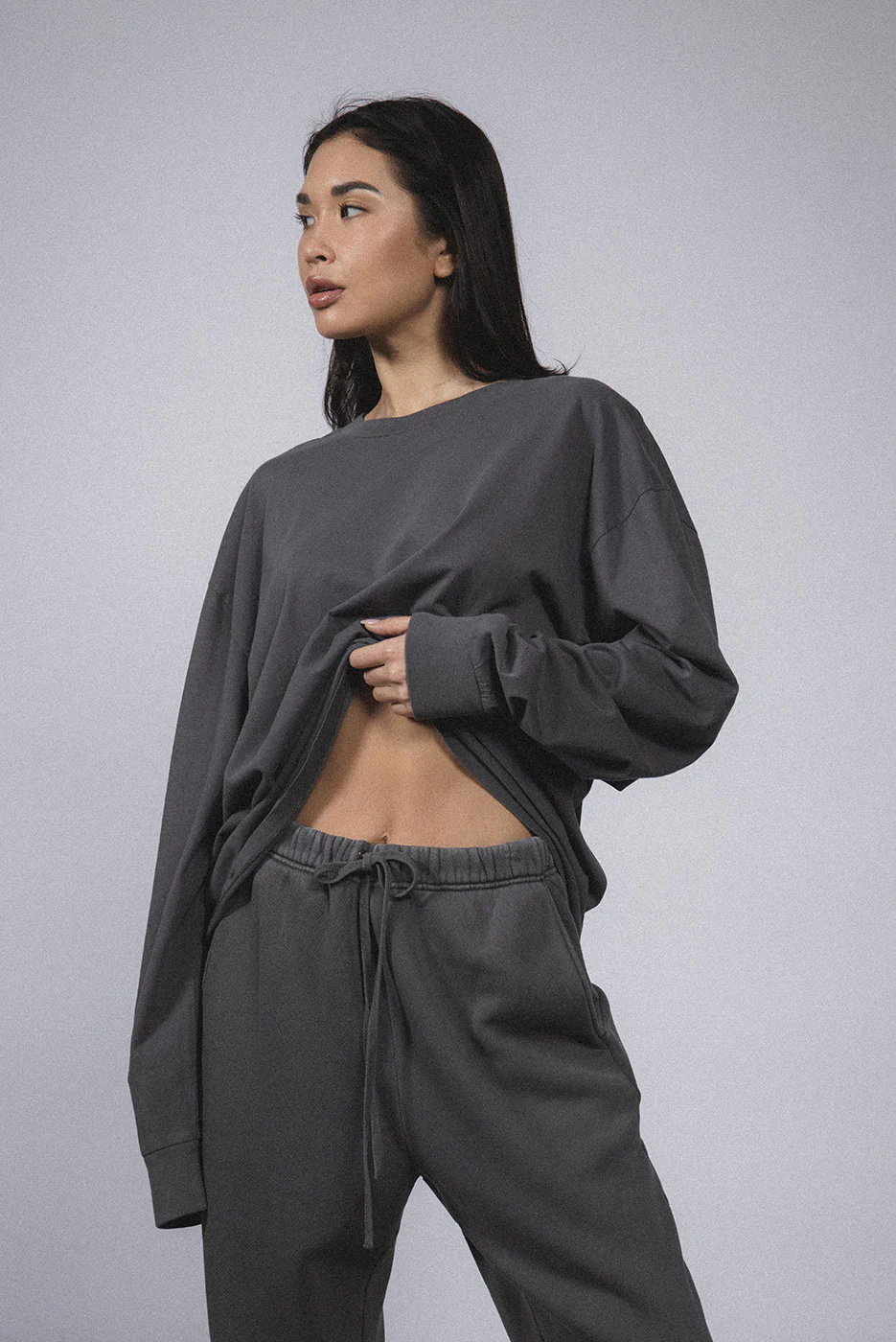 OVERSIZED CORE LS TEE