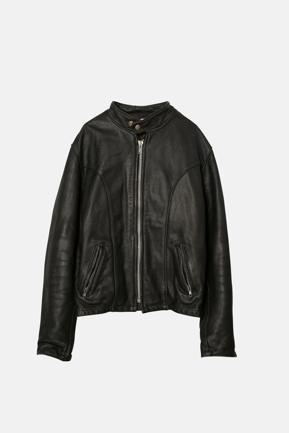 VINTAGE BLACK LEATHER JACKET