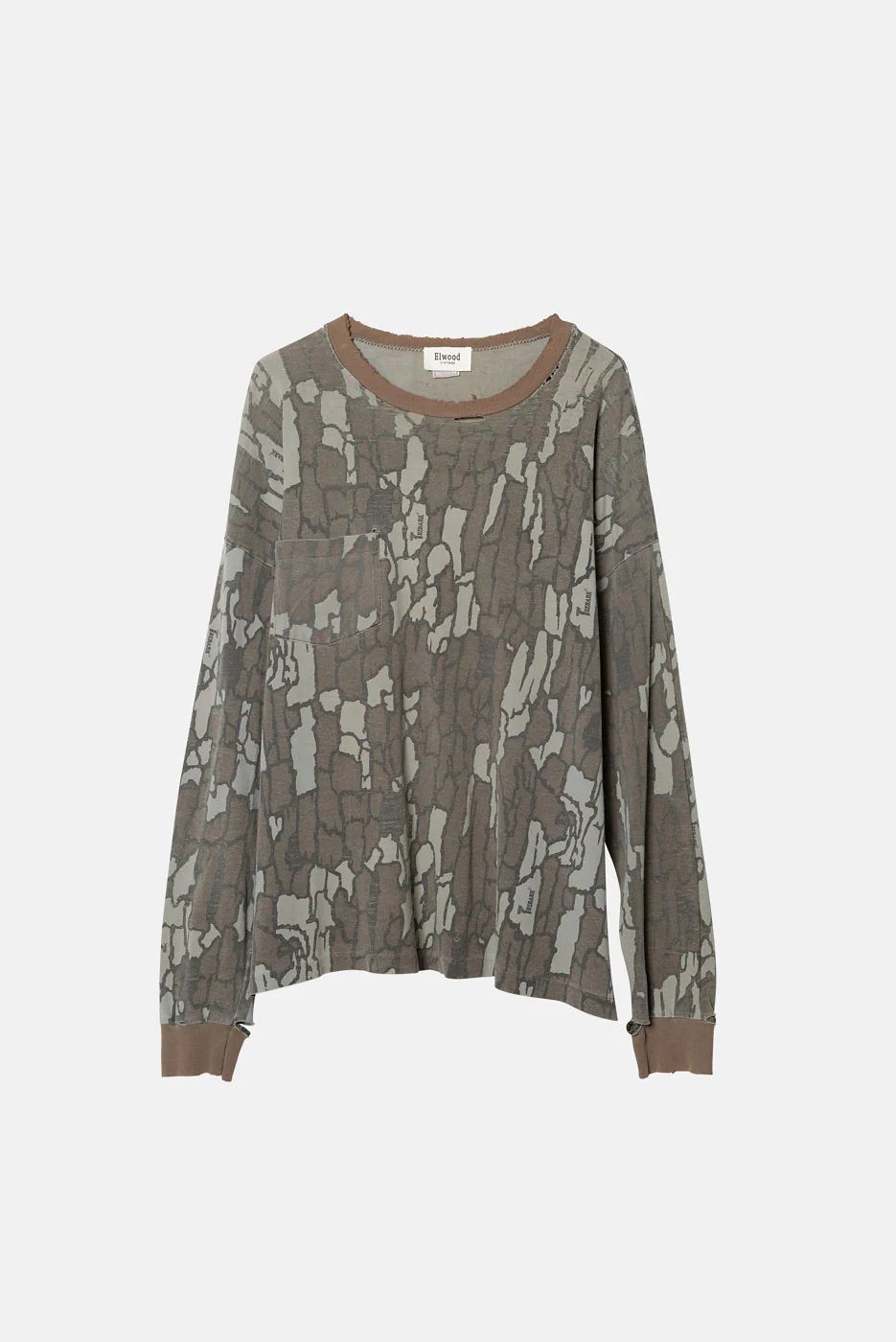 VINTAGE REAL TREE LS TEE - XL