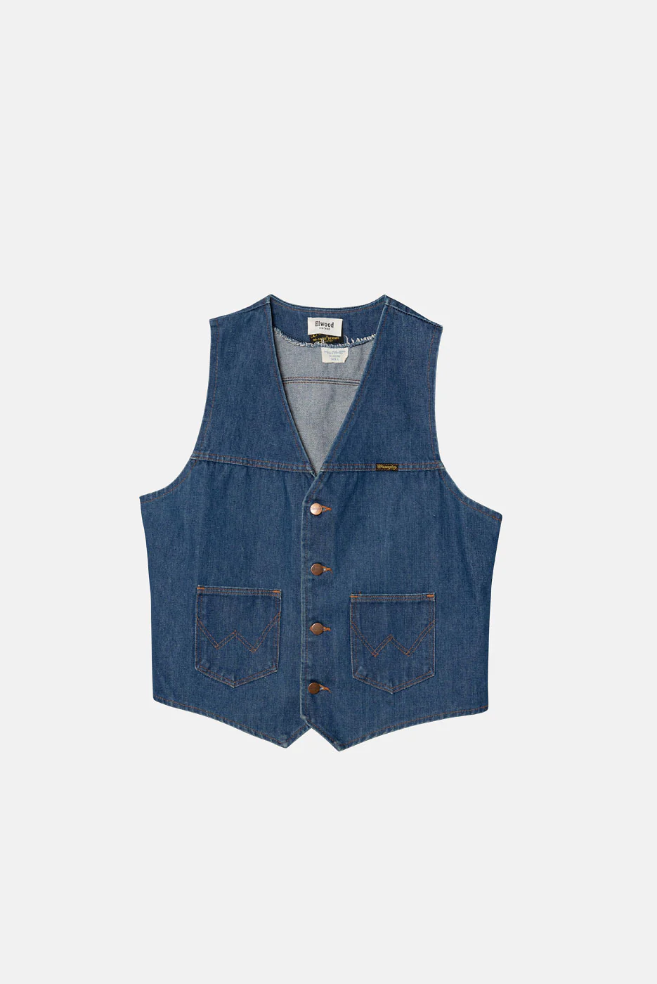 VINTAGE WRANGLER DENIM VEST - M
